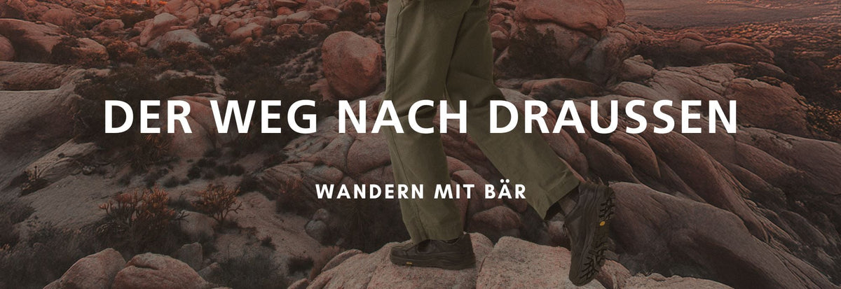 Hiking with BÄR: for paths that feel good