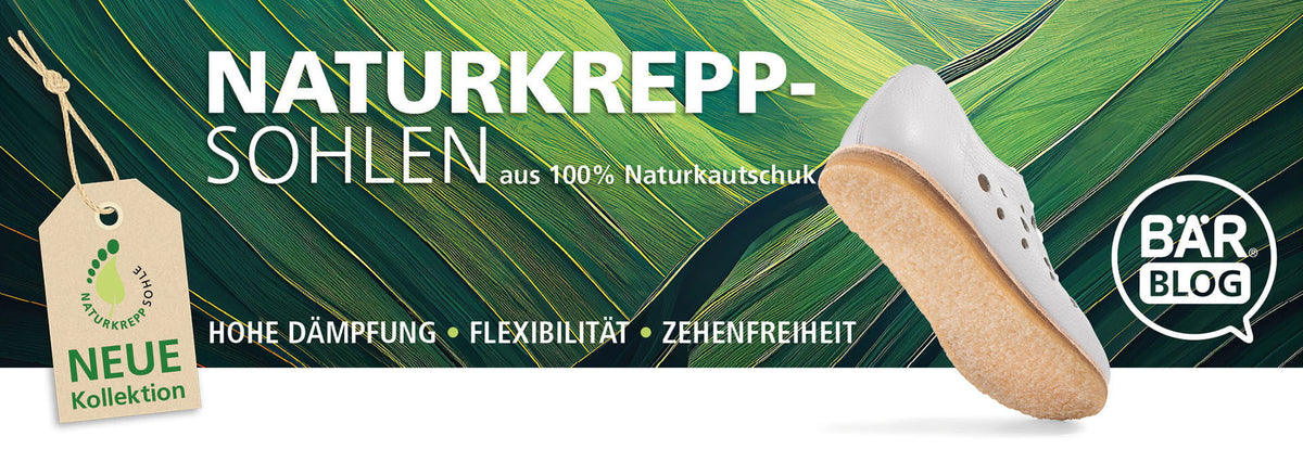 Nouveautés de la semelle Naturkrepp !