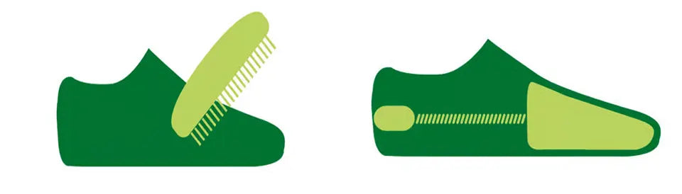 Gentle drying with shape support