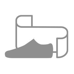 Illustration d'une basket avec un motif de design abstrait en gris