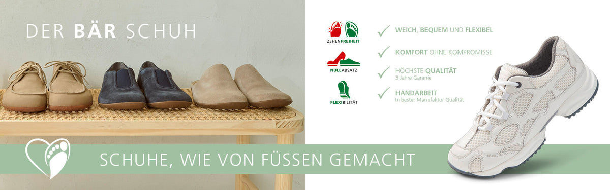 Bär Schuh collection: Soft, flexible zero-drop shoes with premium handcrafted quality