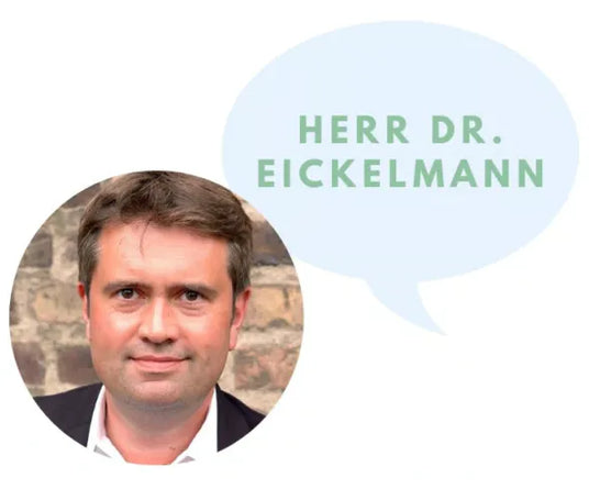 Dr. Eickelmann, orthopedic specialist, agrees with our philosophy: